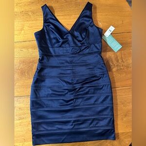 American Living Dark Blue Cocktail Dress  Size 16 Perfect for New Year's Eve NWT
